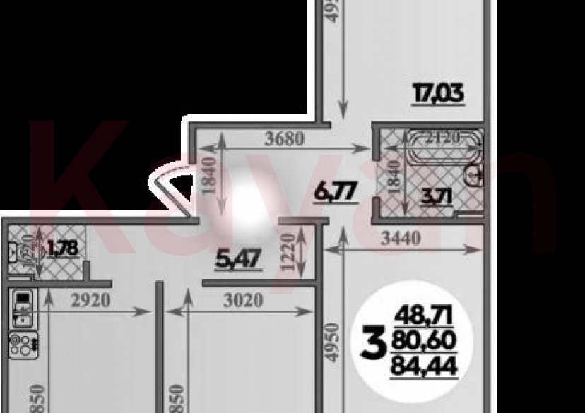 Продажа 3-комн. квартиры, 80.6 кв.м фото 0 Продажа 3-комн. квартиры, 80.6 кв.м фото 0