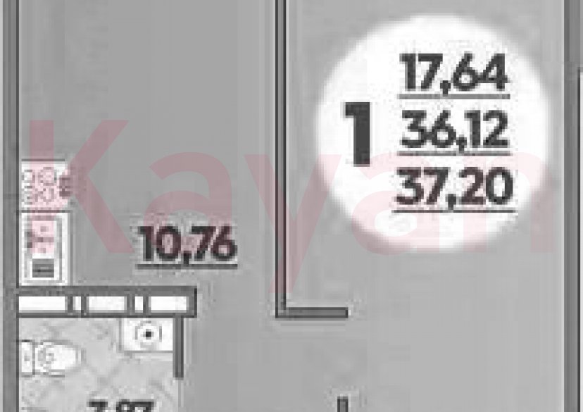 Продажа 1-комн. квартиры, 36.12 кв.м фото 0 Продажа 1-комн. квартиры, 36.12 кв.м фото 0