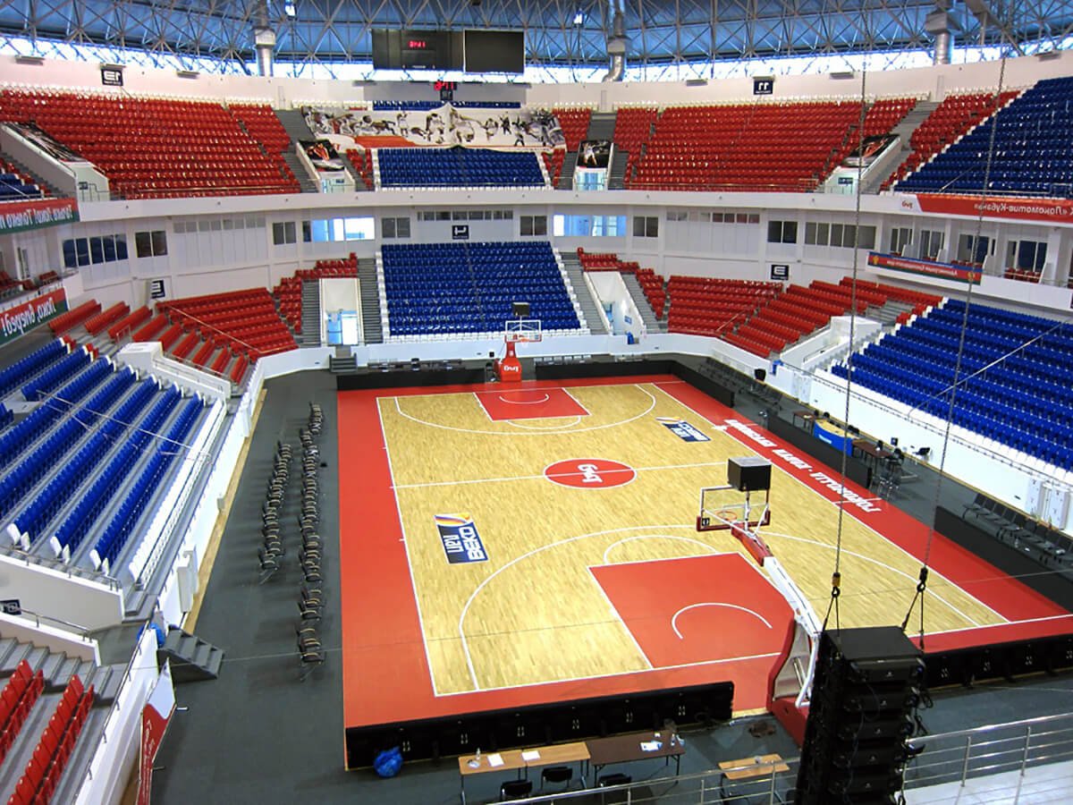 Район Баскет холл в Краснодаре на карте, фото, описание и улицы