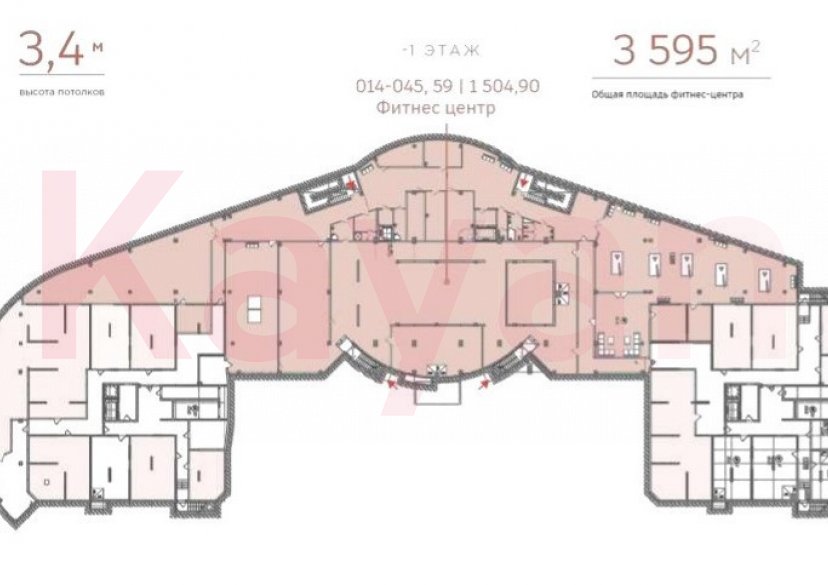 Аренда коммерции, 3595 кв.м (Фитнес) фото 5