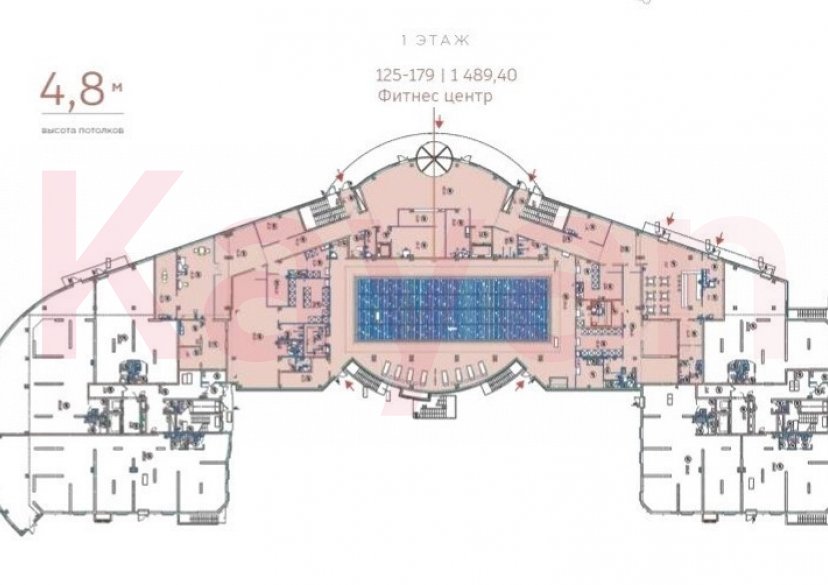 Аренда коммерции, 3595 кв.м (Фитнес) фото 7
