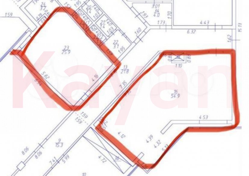 Аренда коммерции, 82 кв.м (Офисное) фото 9