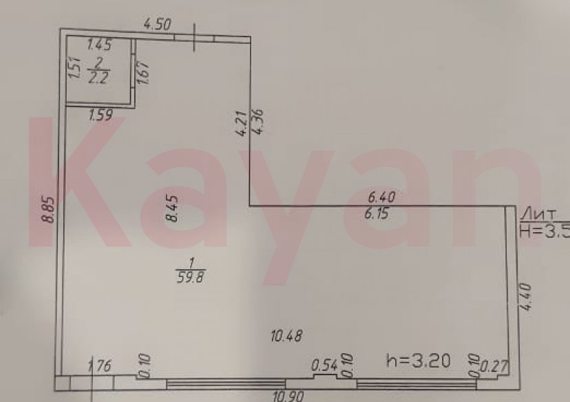 Аренда коммерции, 62 кв.м (Свободного назначения) фото 6
