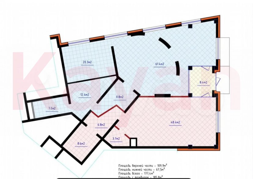 Аренда коммерции, 186 кв.м (Свободного назначения) фото 5