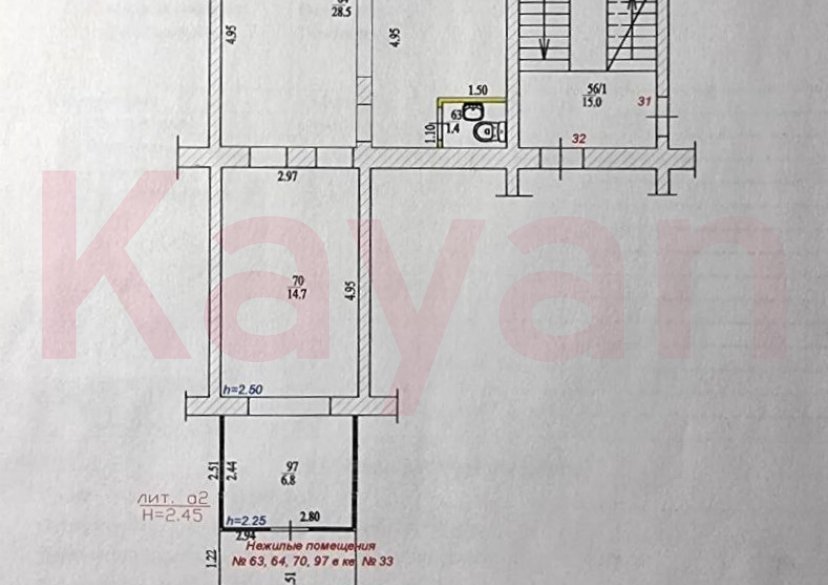 Продажа коммерции, 52 кв.м (Свободного назначения) фото 5