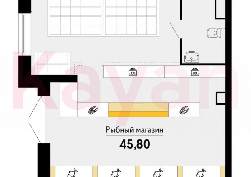 Продажа коммерции, 46 кв.м (Свободного назначения) фото 7