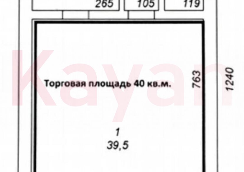 Аренда коммерции, 54 кв.м (Магазин) фото 3