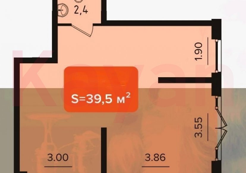 Продажа коммерции, 40 кв.м (Свободного назначения) фото 9