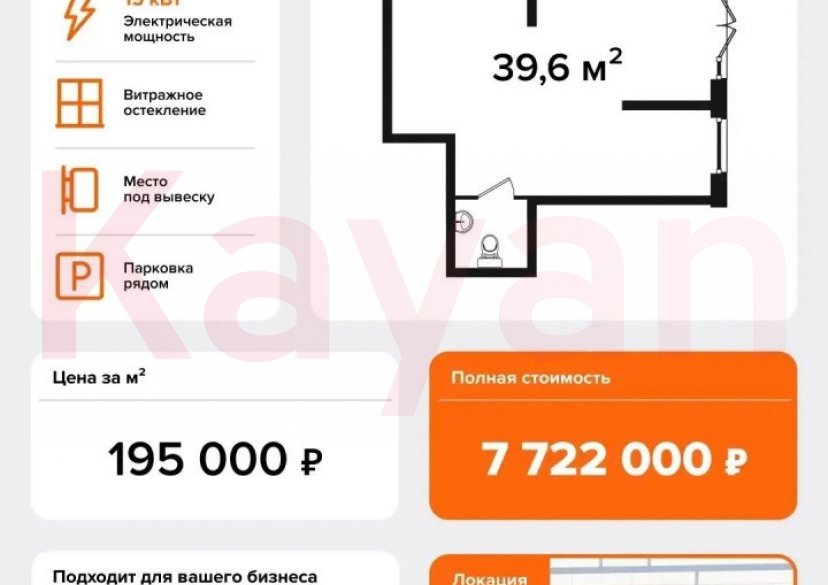 Продажа коммерции, 40 кв.м (Свободного назначения) фото 3 Продажа коммерции, 40 кв.м (Свободного назначения) фото 3