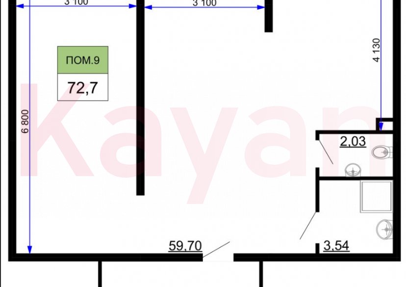 Продажа коммерции, 72 кв.м (Свободного назначения) фото 4 Продажа коммерции, 72 кв.м (Свободного назначения) фото 4