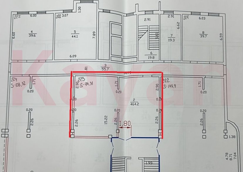 Аренда коммерции, 94 кв.м (Свободного назначения) фото 8