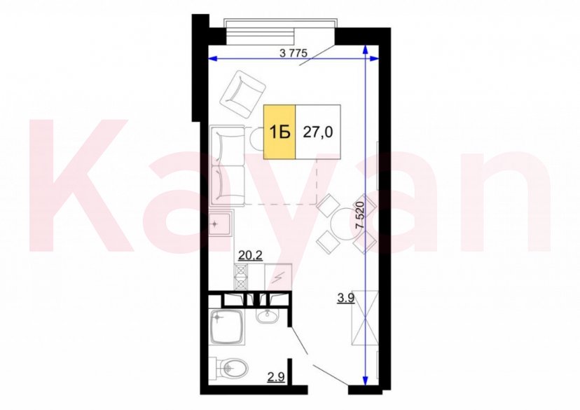 Продажа коммерции, 27 кв.м (Гостиница) фото 7 Продажа коммерции, 27 кв.м (Гостиница) фото 7