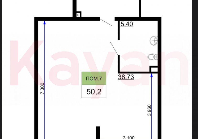 Продажа коммерции, 51 кв.м (Свободного назначения) фото 6