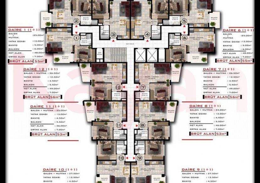 Продажа 2-комн. квартиры, 54 кв.м фото 14