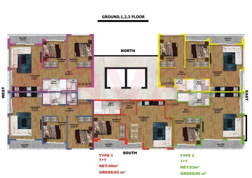 Продажа 2-комн. квартиры, 62 кв.м фото 16 Продажа 2-комн. квартиры, 62 кв.м фото 16