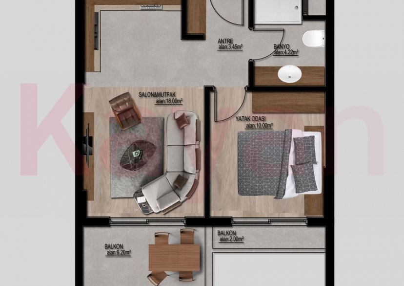 Продажа 2-комн. квартиры, 47 кв.м фото 27