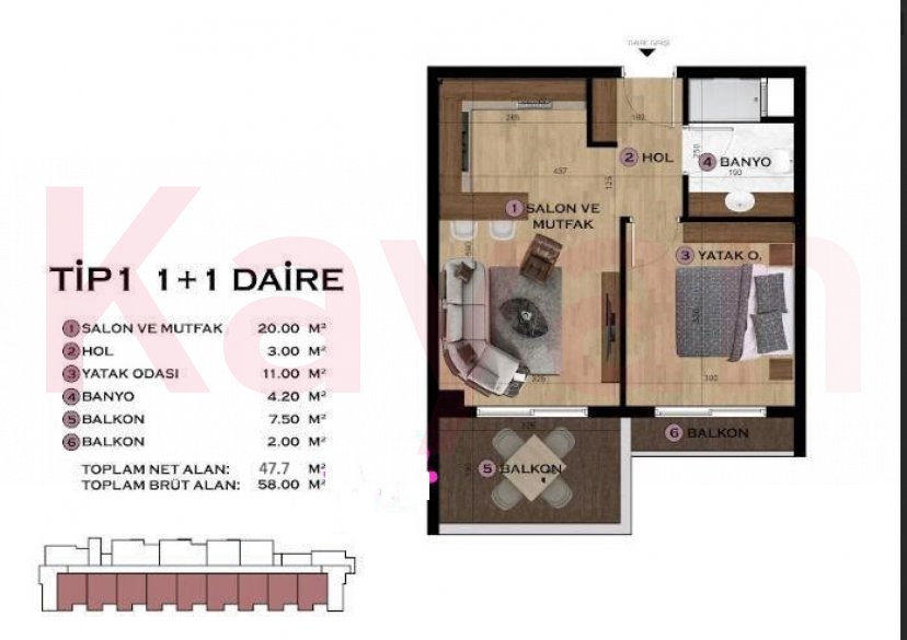 Продажа 2-комн. квартиры, 47 кв.м фото 28