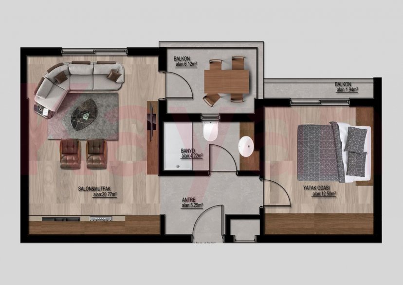 Продажа 2-комн. квартиры, 47 кв.м фото 24