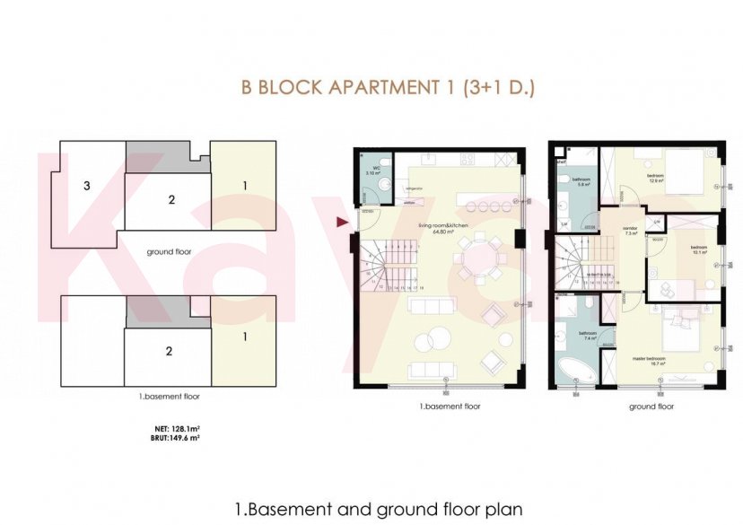 Продажа 3-комн. квартиры, 175 кв.м фото 39