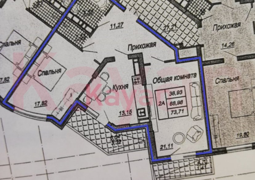 Продажа 2-комн. квартиры, 70 кв.м фото 6