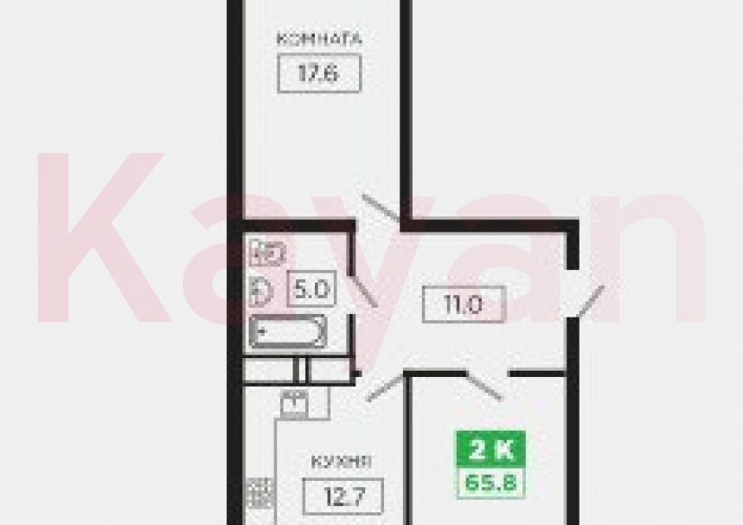 Продажа 2-комн. квартиры, 60.5 кв.м фото 2 Продажа 2-комн. квартиры, 60.5 кв.м фото 2