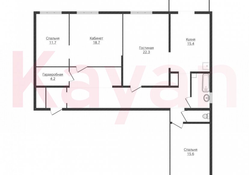 Продажа 4-комн. квартиры, 126 кв.м фото 21 Продажа 4-комн. квартиры, 126 кв.м фото 21