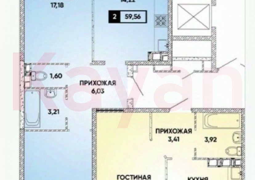 Продажа 1-комн. квартиры, 35.52 кв.м фото 25