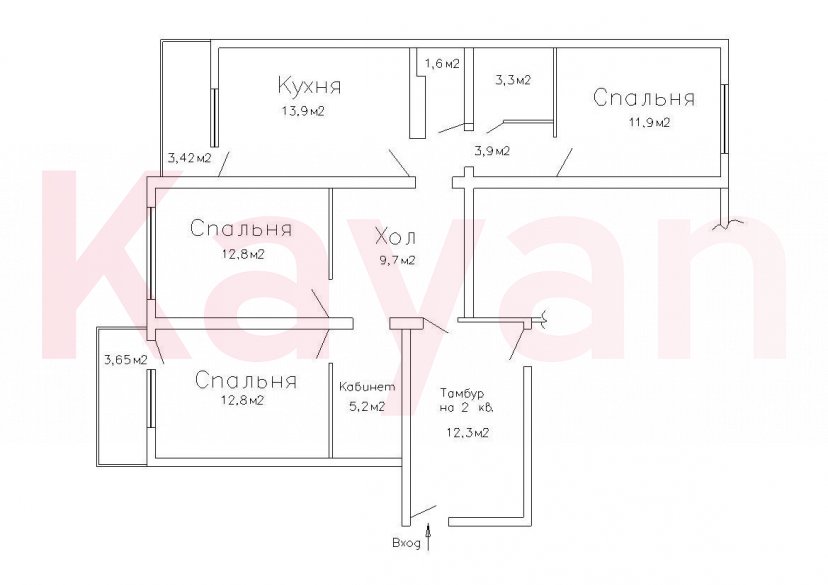 Продажа 3-комн. квартиры, 82 кв.м фото 13