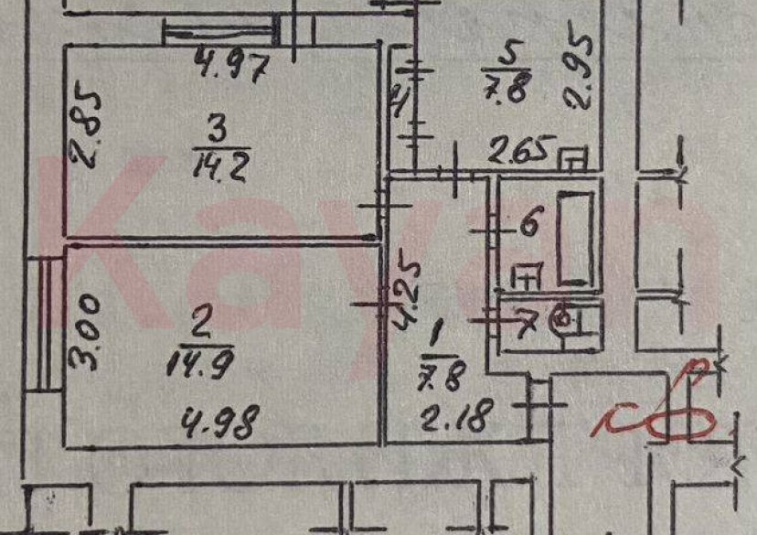 Продажа 2-комн. квартиры, 52 кв.м фото 3 Продажа 2-комн. квартиры, 52 кв.м фото 3