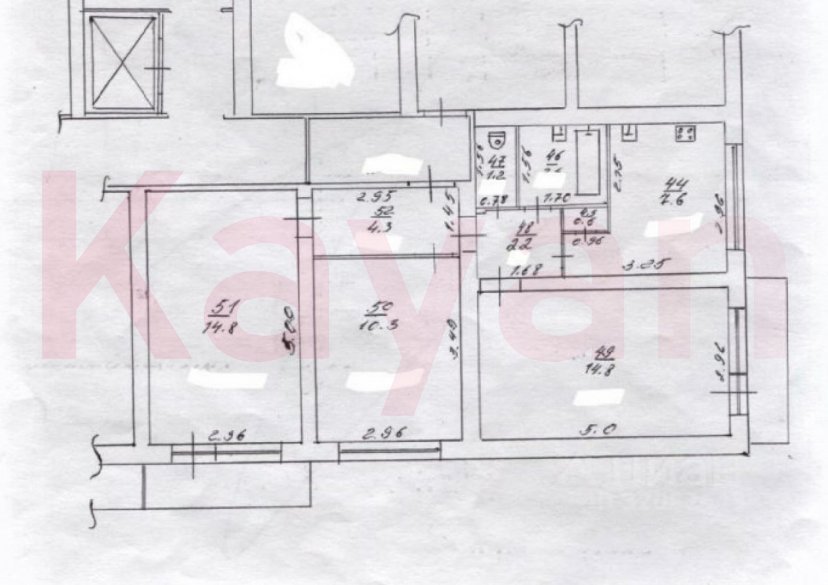 Продажа 3-комн. квартиры, 60.2 кв.м фото 18