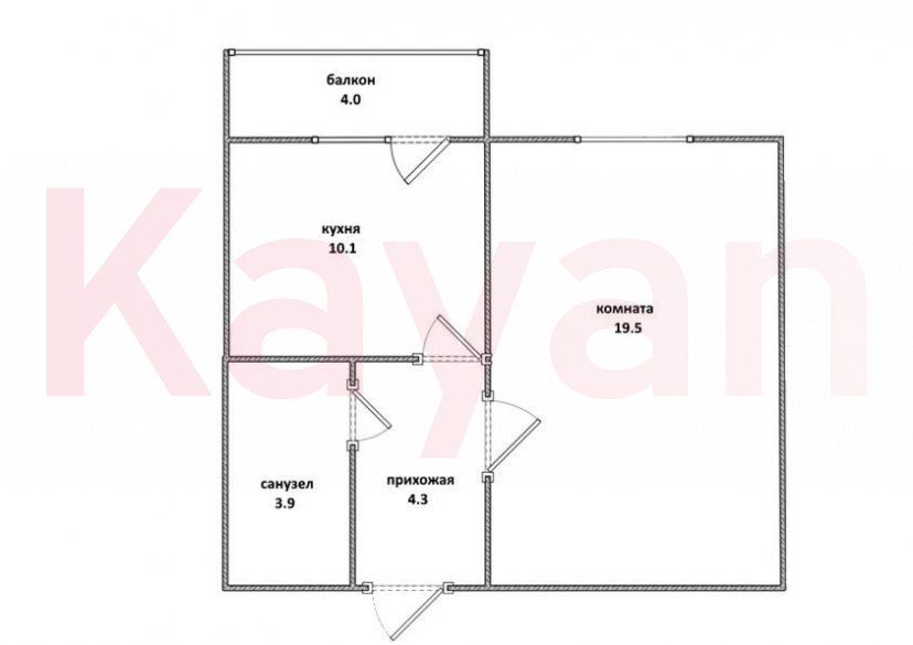 Продажа 1-комн. квартиры, 38 кв.м фото 7