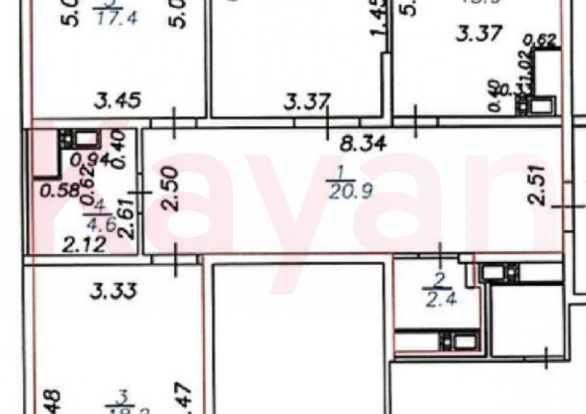 Продажа 3-комн. квартиры, 100.5 кв.м фото 9 Продажа 3-комн. квартиры, 100.5 кв.м фото 9