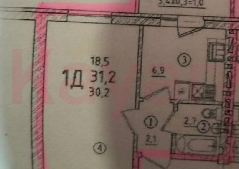 Продажа 1-комн. квартиры, 31 кв.м фото 10