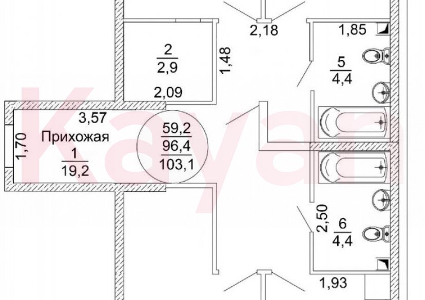 Продажа 3-комн. квартиры, 103 кв.м фото 26 Продажа 3-комн. квартиры, 103 кв.м фото 26
