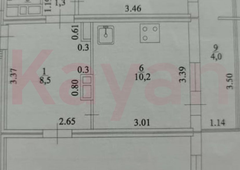 Продажа 2-комн. квартиры, 56.4 кв.м фото 5