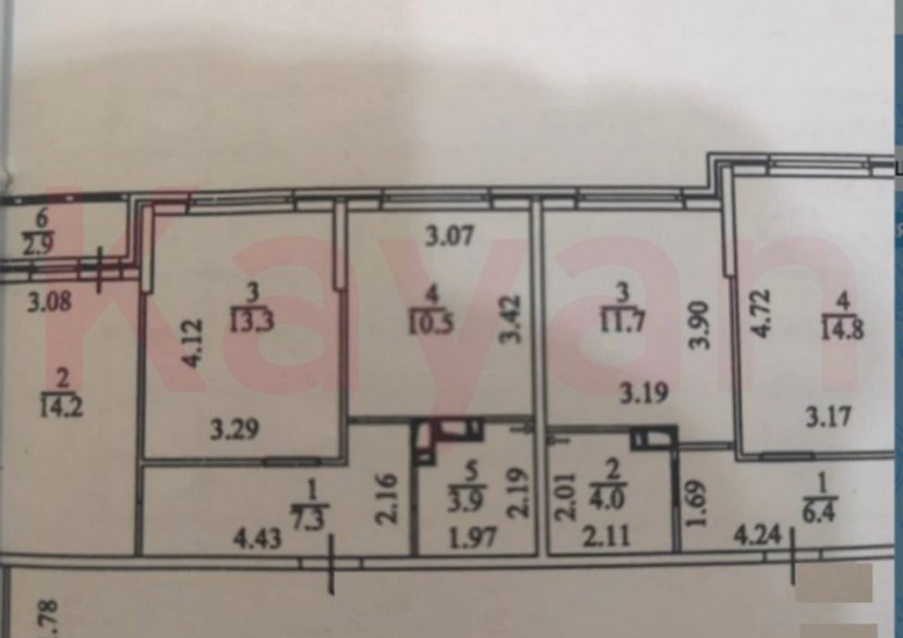 Продажа 2-комн. квартиры, 49.2 кв.м фото 12