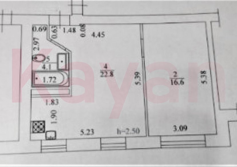Продажа 1-комн. квартиры, 44 кв.м фото 7