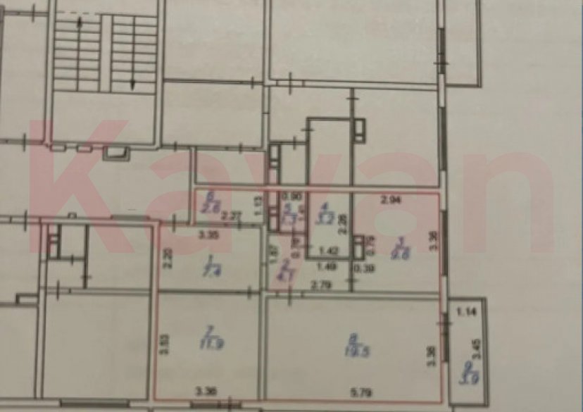 Продажа 2-комн. квартиры, 59.6 кв.м фото 13