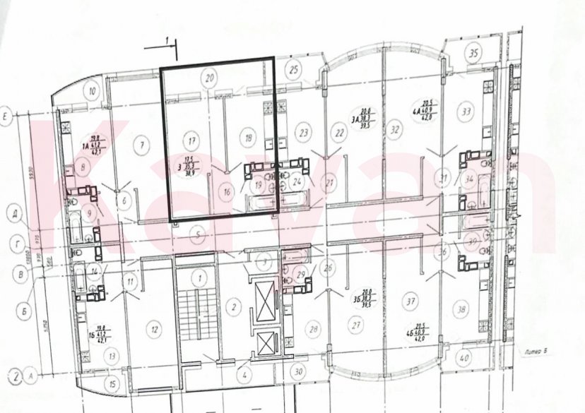 Продажа 1-комн. квартиры, 38.1 кв.м фото 6
