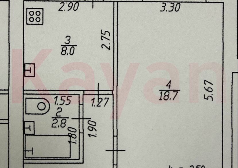 Продажа 1-комн. квартиры, 39 кв.м фото 9