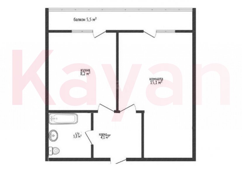 Продажа 1-комн. квартиры, 31 кв.м фото 0