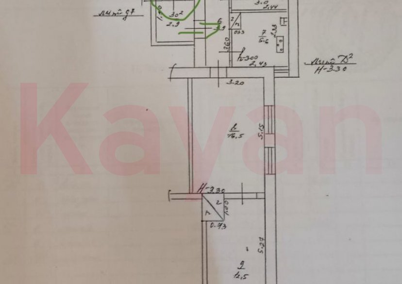 Продажа 2-комн. квартиры, 44.4 кв.м фото 14