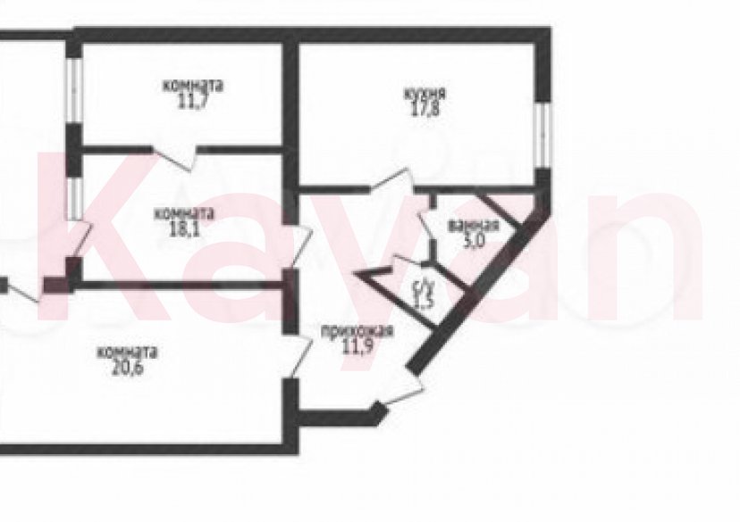 Продажа 3-комн. квартиры, 89 кв.м фото 2