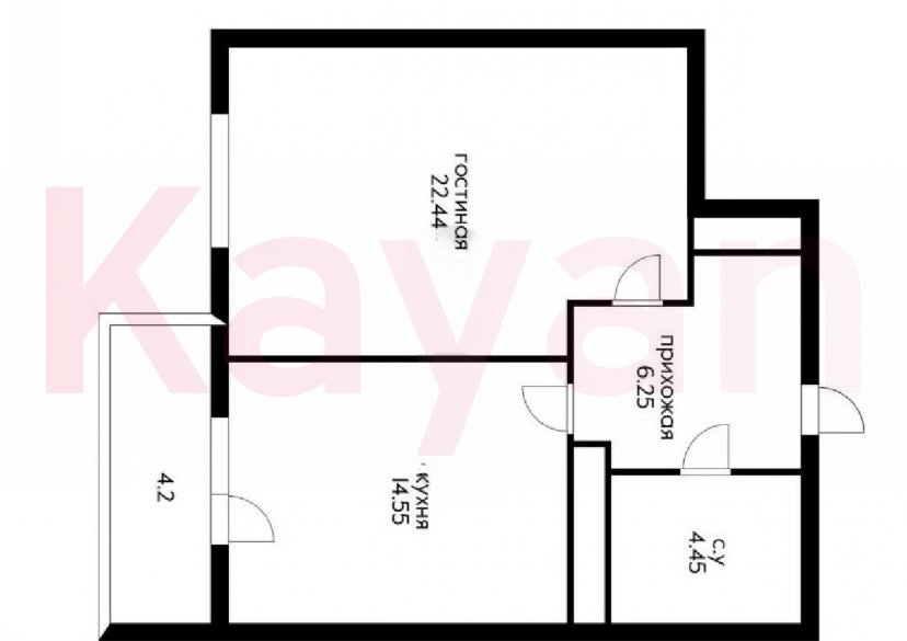 Продажа 1-комн. квартиры, 48 кв.м фото 14 Продажа 1-комн. квартиры, 48 кв.м фото 14
