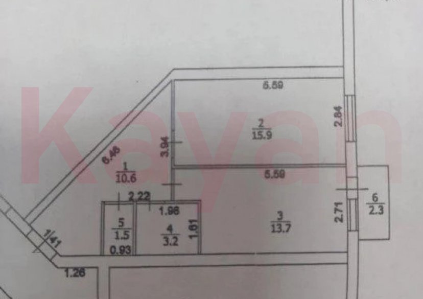 Продажа 1-комн. квартиры, 44.9 кв.м фото 10