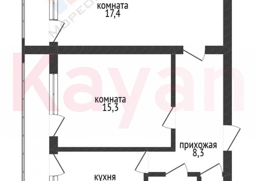 Продажа 2-комн. квартиры, 53.3 кв.м фото 19 Продажа 2-комн. квартиры, 53.3 кв.м фото 19