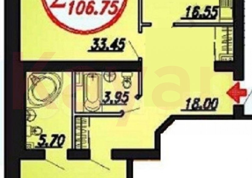 Продажа 2-комн. квартиры, 106.75 кв.м фото 18 Продажа 2-комн. квартиры, 106.75 кв.м фото 18