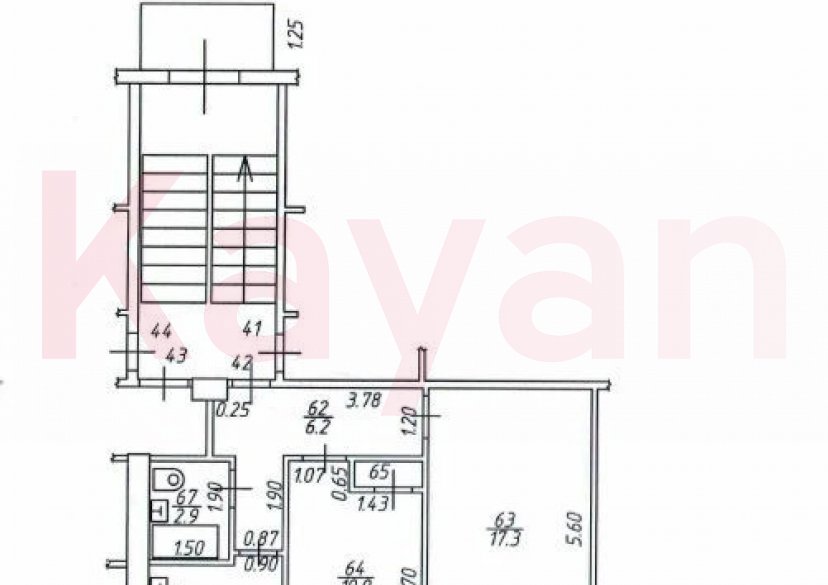 Продажа 2-комн. квартиры, 43 кв.м фото 5