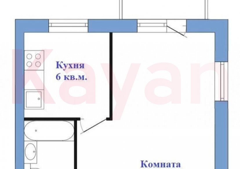 Продажа 1-комн. квартиры, 32 кв.м фото 1