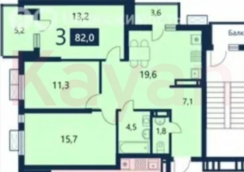 Продажа 3-комн. квартиры, 83 кв.м фото 14 Продажа 3-комн. квартиры, 83 кв.м фото 14